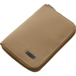 Travelon RFID Blocking Zip Passport Wallet Latte 43401 - 3