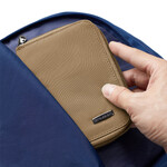 Travelon RFID Blocking Zip Passport Wallet Latte 43401 - 4