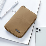 Travelon RFID Blocking Zip Passport Wallet Latte 43401 - 5