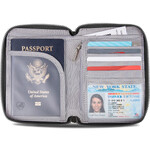 Travelon RFID Blocking Zip Passport Wallet Ocean 43401 - 2