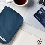 Travelon RFID Blocking Zip Passport Wallet Ocean 43401 - 4