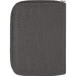 Travelon RFID Blocking Zip Passport Wallet Smoke 43401 - 1