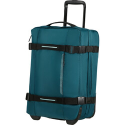 American Tourister Urban Track Small/Cabin 55cm Drop Bottom Wheel Duffel Totally Teal 43163