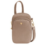 Travelon Avenue Anti-Theft Phone Crossbody Bag Sable 43731 - ORDER NOW FOR DELIVERY IN JANUARY 2027