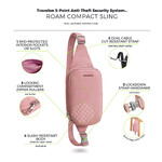 Travelon Roam Anti-Theft Compact Sling Bag Desert Pink 43674 - 8