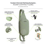 Travelon Roam Anti-Theft Compact Sling Bag Moss 43674 - 8