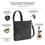 Travelon Roam Anti-Theft Small Crossbody Bag Black 43675 - 8