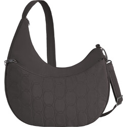 Travelon Runways Anti-Theft Asymmetric Hobo Bag Smoke 43716