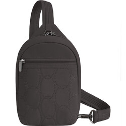 Travelon Runways Anti-Theft Small Sling Bag Smoke 43713
