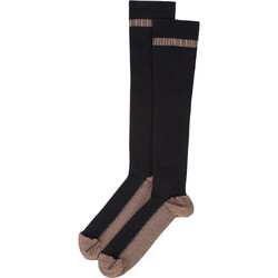 Travelon Travel Accessories Copper Infused Compression Socks Large Black 13472 - ORDER NOW FOR DELIVERY IN MARCH 2027