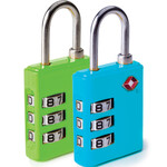 Travelon Travel Accessories Set of 2 TSA Accepted Luggage Locks Cool Combo 13693 - ORDER NOW FOR DELIVERY IN MARCH 2027