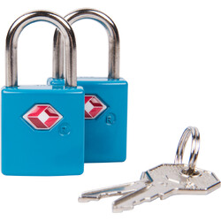 Travelon Travel Accessories Set of 2 TSA Accepted Padlocks Blue 13111 - ORDER NOW FOR DELIVERY IN DECEMBER 2026