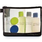 Travelon Travel Accessories Zip-Top Bag with Bottles Black 02037