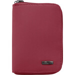 Travelon RFID Blocking Zip Passport Wallet Cranberry 43401 - ORDER NOW FOR DELIVERY IN DECEMBER 2026