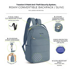 Travelon Roam Anti-Theft Tablet Convertible Backpack Sling Bag Storm 43679 - ORDER NOW FOR DELIVERY IN DECEMBER 2026 - 8