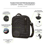 Travelon Urban Anti-Theft Small Crossbody Bag Black 43498 - 6