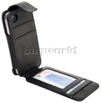 Vault Men's Fullgrain RFID Blocking iPhone 4 & 4s Leather iWallet Black M019 - 3