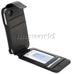 Vault Fullgrain RFID Blocking iPhone 4 & 4s Leather iWallet Black M019 - 3