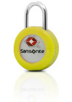 Samsonite Travel Accessories TSA Key Lock with Interchangeable Covers Yellow 34008