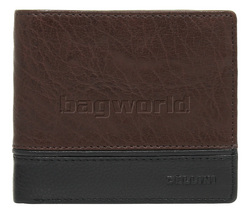 Cellini Men's Aston Leather RFID Blocking Wallet Brown MH204
