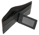 Cellini Men's Aston Leather RFID Blocking Wallet Brown MH204 - 4