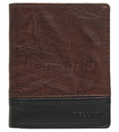 Cellini Men's Aston RFID Blocking Card Leather Wallet Brown MH205