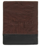 Cellini Men's Aston RFID Blocking Card Leather Wallet Brown MH205 - 1