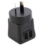 Targus Dual USB Wall Charger Black APA72 - 1