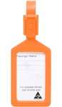 Airport Plastic Luggage Tag Orange 25568