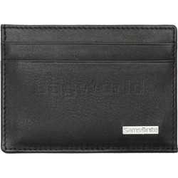 Samsonite RFID DLX Leather Card & Note Wallet Black 91523
