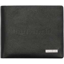 Samsonite RFID DLX Leather Wallet Black 91524