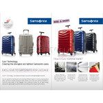 Samsonite Lite-Cube Deluxe Hardside Suitcase Set of 3 Aluminium 61242, 61243, 61245 with FREE Memory Foam Pillow 21244 - 7
