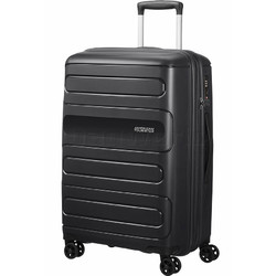 American Tourister Sunside Medium 68cm Hardside Suitcase Black 07527