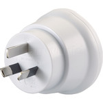 Go Travel Adaptor Plug EU to Australia White GO544 - 1