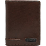 Cellini Men's Viper RFID Blocking Stitch Leather Wallet Brown MH210