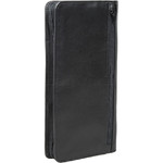 Artex Great Escape Leather Passport Wallet Black 40813 - 1