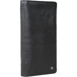 Artex Top Flight Leather Passport Wallet Black 40814