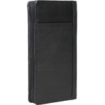 Artex Top Flight Leather Passport Wallet Black 40814 - 1