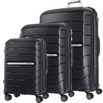 Samsonite Oc2lite Hardside Suitcase Set of 3 Black 27395, 27396, 27398 with FREE Digital Luggage Scale 12775