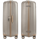 Samsonite Lite-Cube Prime Extra Large 82cm Hardside Suitcase Matt Ivory Gold 15676 - 3