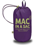 Mac In A Sac Classic Packable Waterproof Unisex Jacket Extra Small Grape JXS - 4
