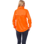 Mac In A Sac Neon Packable Waterproof Unisex Jacket Small Orange NS - 3