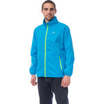 Mac In A Sac Neon Packable Waterproof Unisex Jacket Large Blue NL - 2