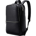 Samsonite Classic Leather 14.1" Laptop & Tablet Slim Backpack Black 26036 