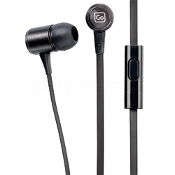 Go Travel Tangle-Free Earphones Black GO905