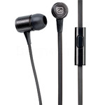 Go Travel Tangle-Free Earphones Black GO905