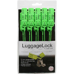 LuggageLock Tamper Evident Security Seal 10 Pack Green LLOCK
