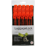 LuggageLock Tamper Evident Security Seal 10 Pack Orange LLOCK