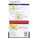 LuggageLock Tamper Evident Security Seal 10 Pack Green LLOCK - 1
