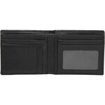 Cellini Men's Shelby RFID Blocking Double Leather Wallet Black MH202 - 2